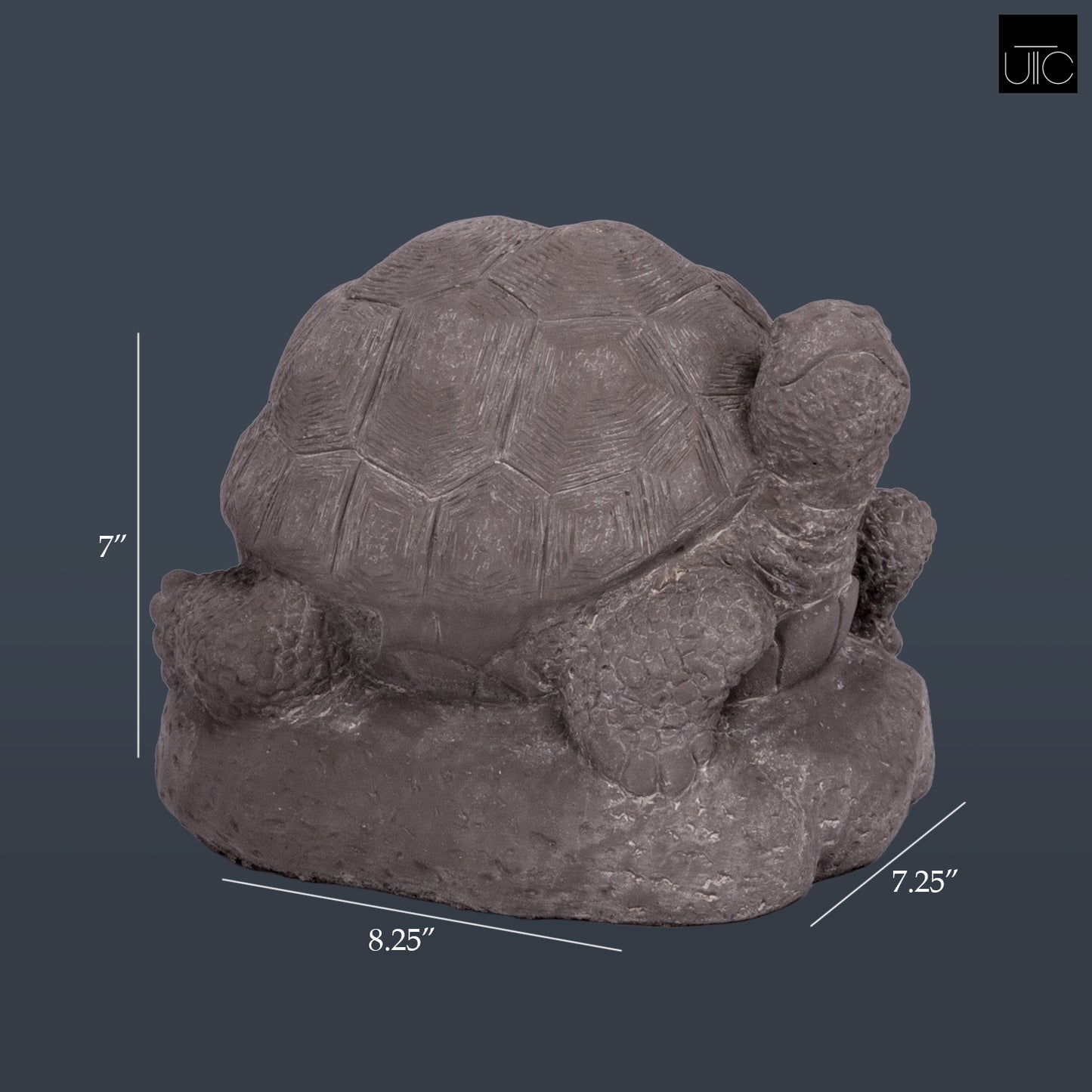 Milo Terracotta Turtle Figurine