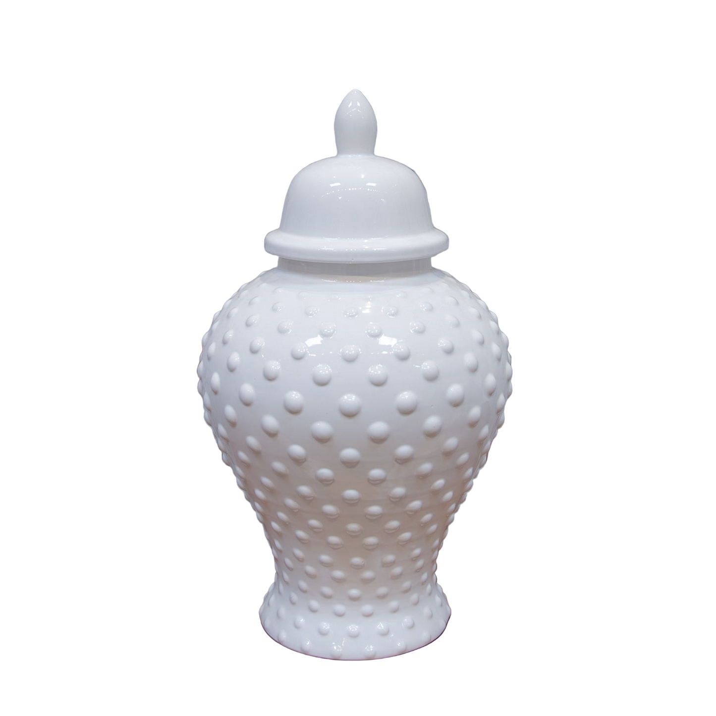 White Dotted Temple Jars