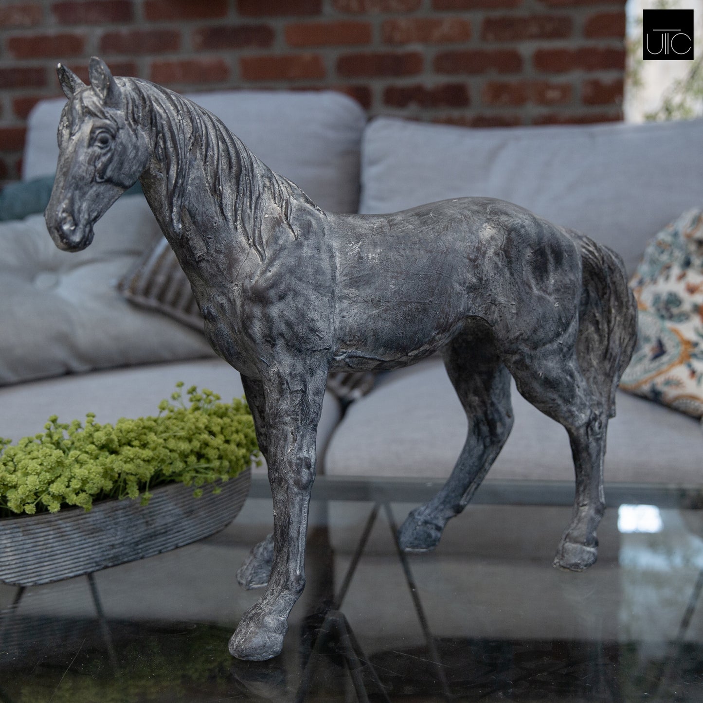 Equinox Decorative Fiberglass Stallion