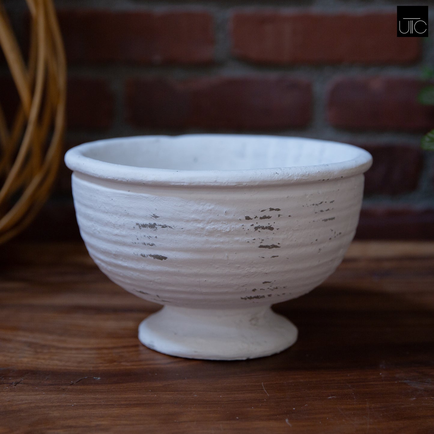 Iris Cement Urn Planter