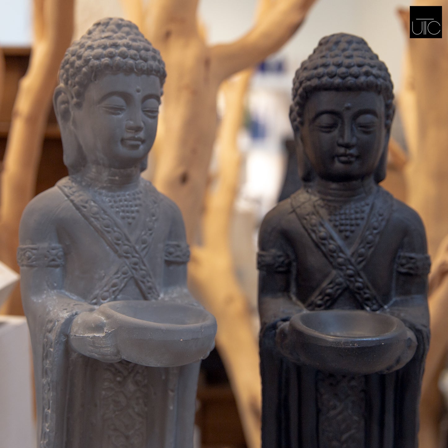 Tenzin Standing Buddha Terracotta Figurine