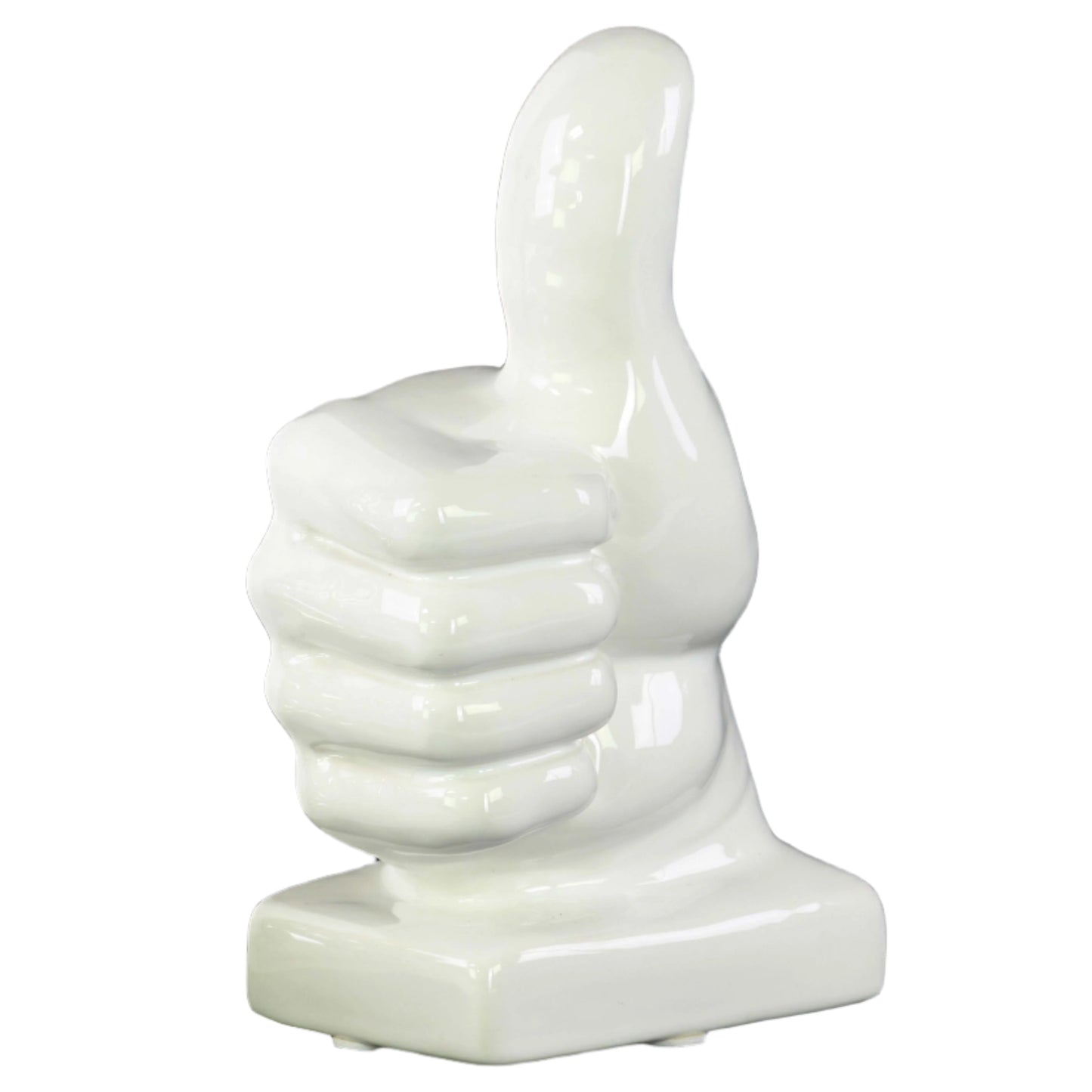 Annistyn Porcelain Thumbs Up Sculpture