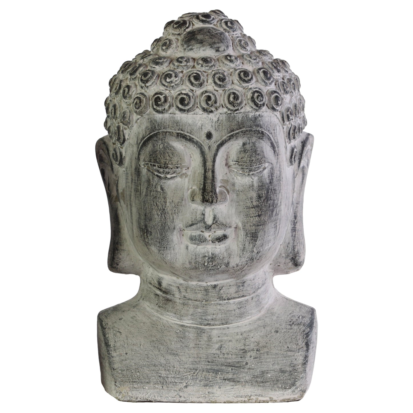 Galven Terracotta Buddha Head Figurine