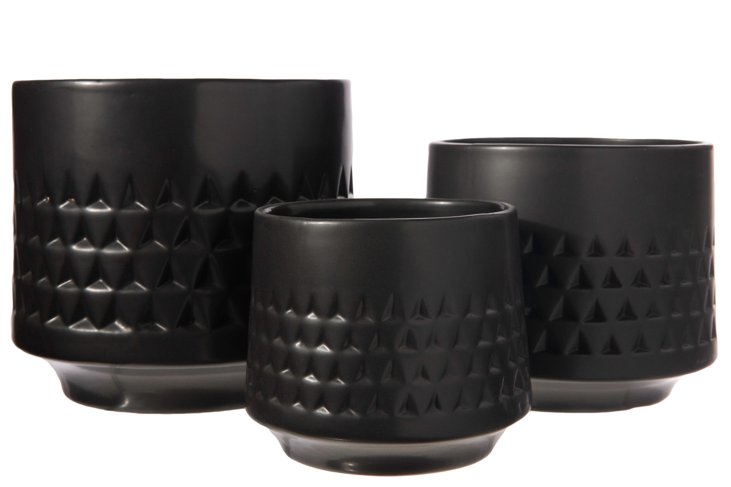 Ceramic Round Pot Matte Finish-6.00"H