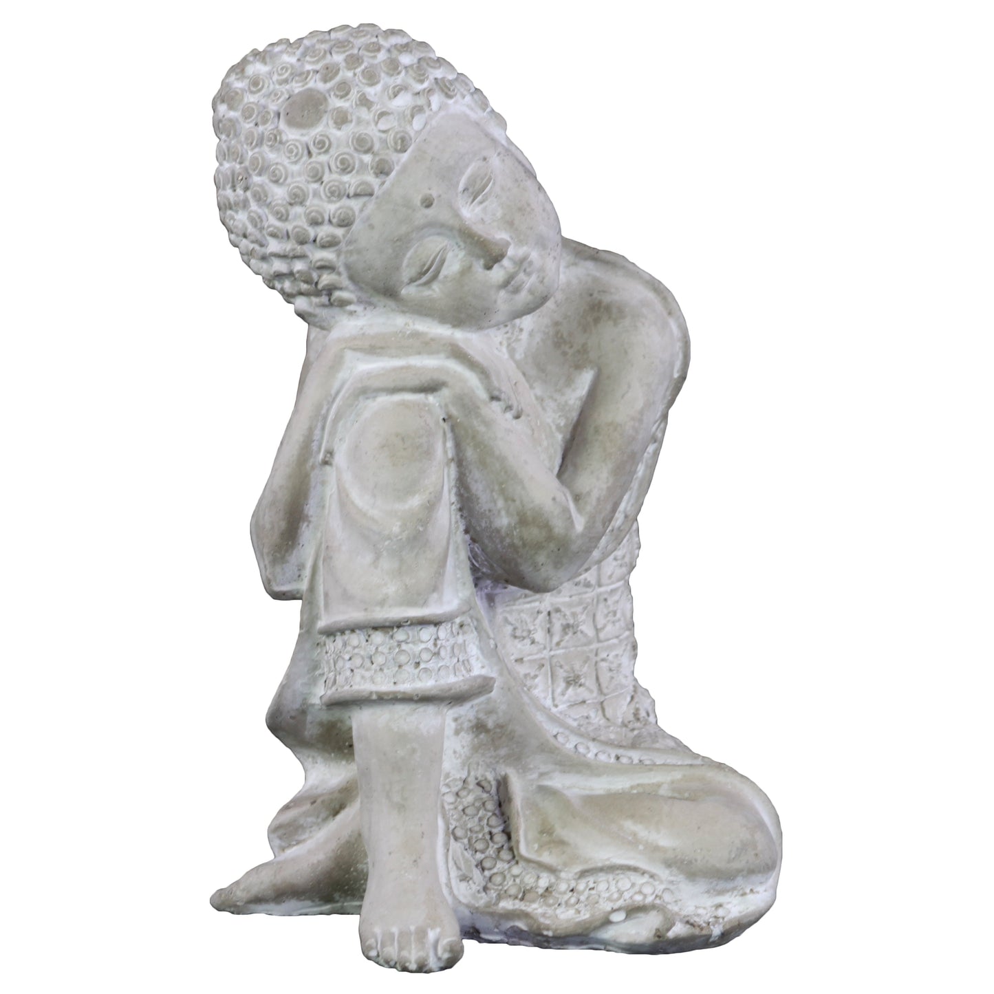 Inari Sitting Buddha Cement Figurine