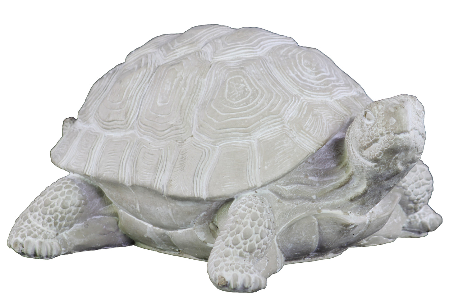 Tobin Standing Turtle Cement Figurine