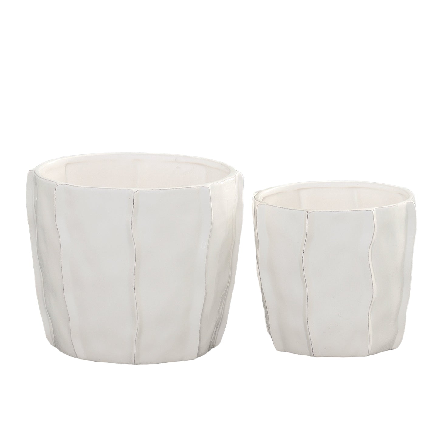 Ceramic Pot Gloss Finish-5.75"H