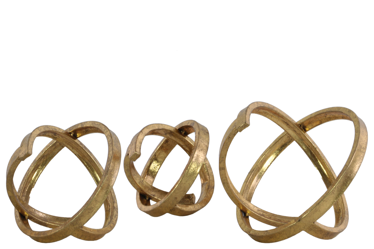 Metal Sculpture Metallic Finish