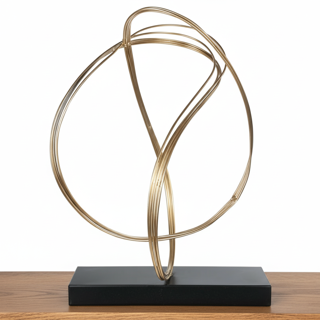 Zech Tangled Metal Table Decor