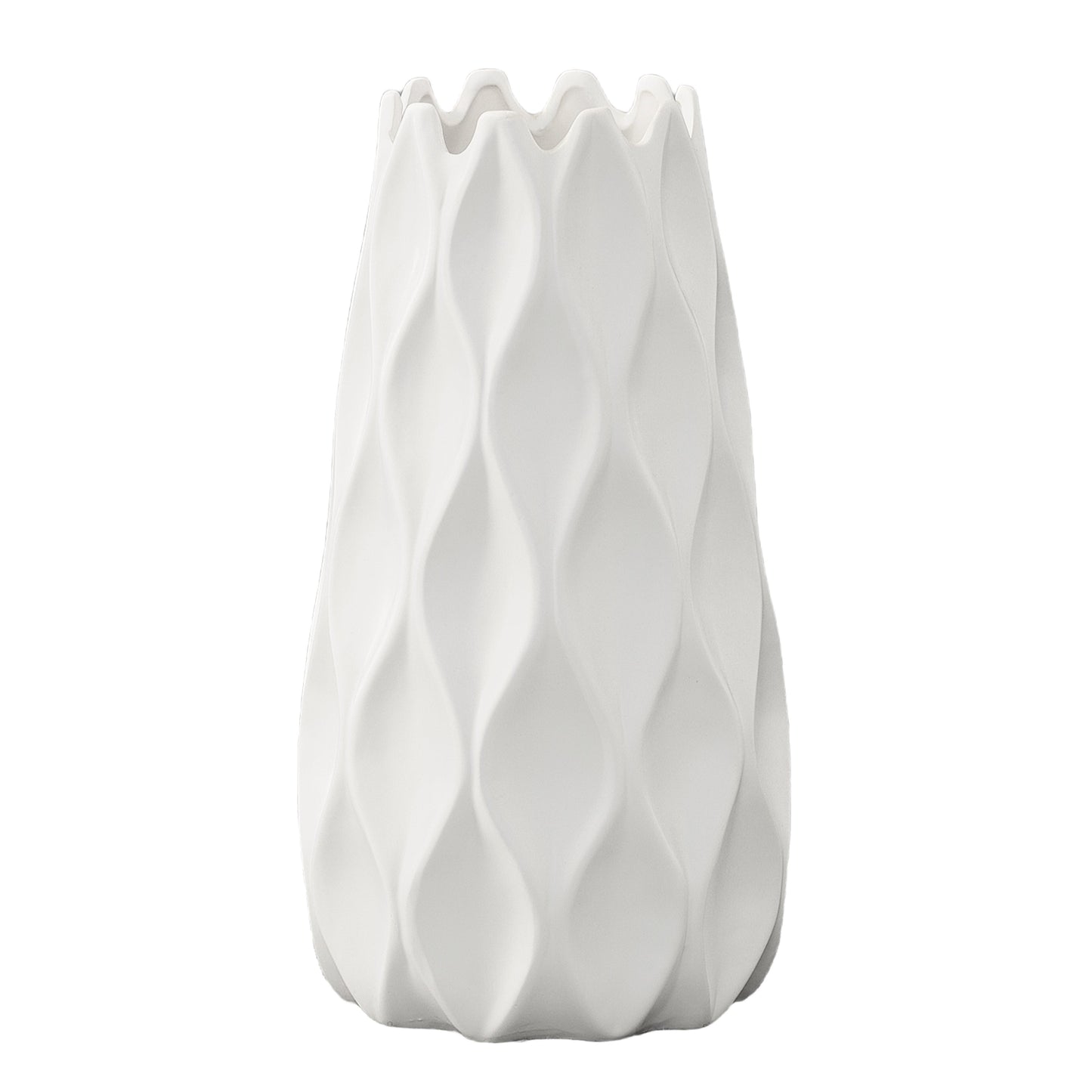 Valeen Spiked Diamond Design Ceramic Vase