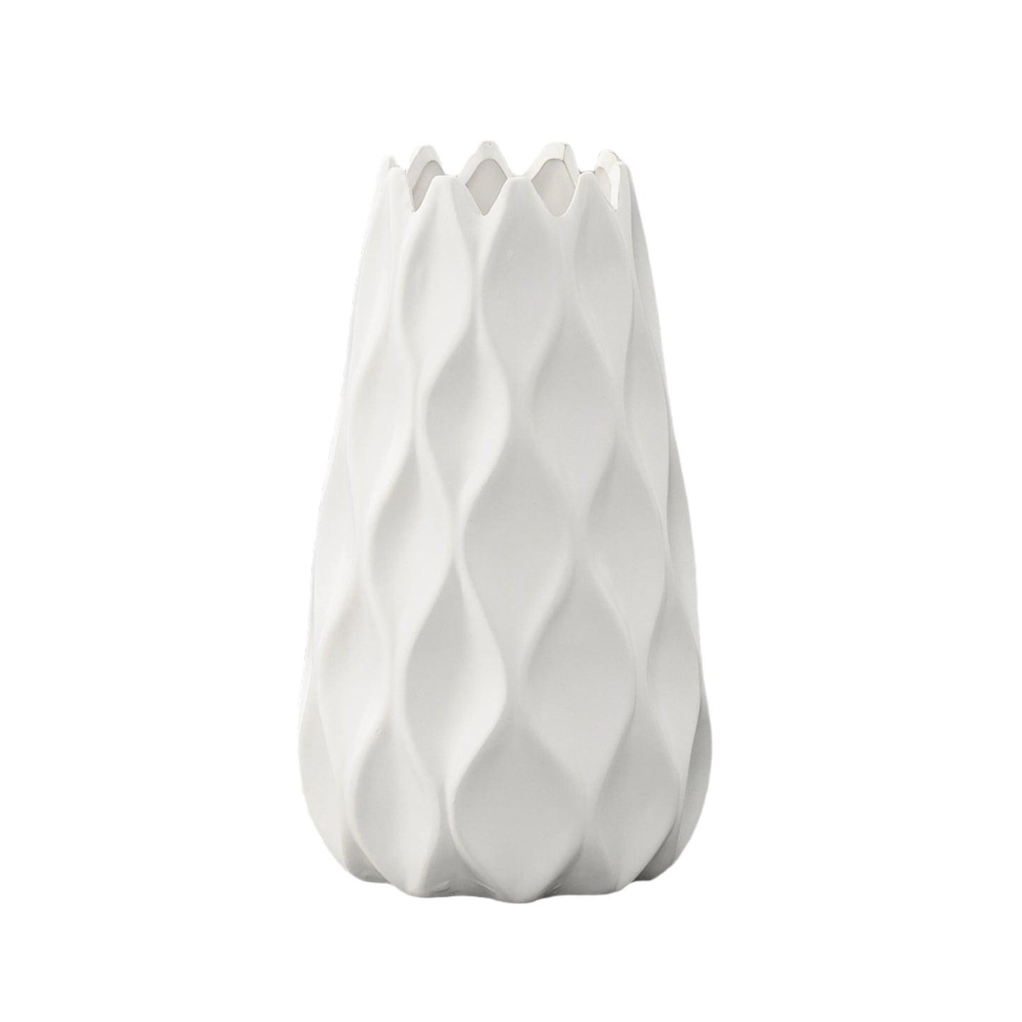 Valeen Spiked Diamond Design Ceramic Vase