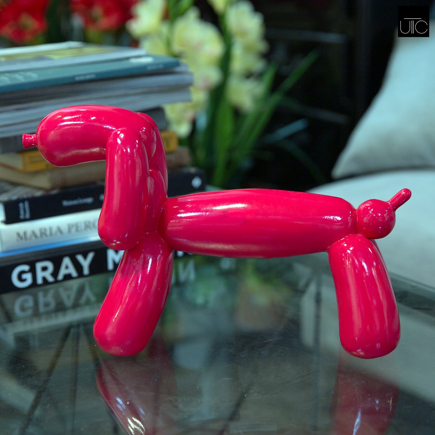 Moltero Resin Dog Home Decor