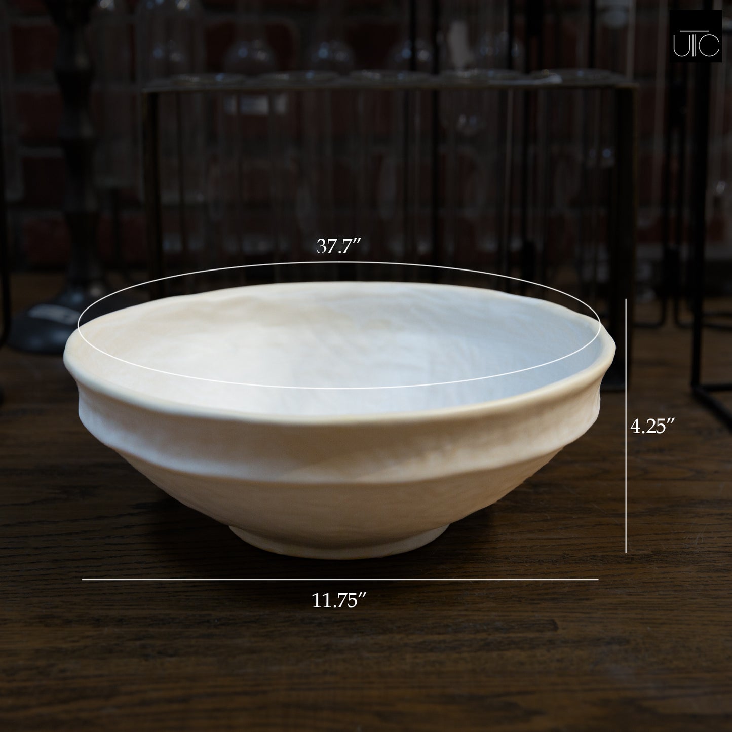 Camry Stoneware Flower Pot