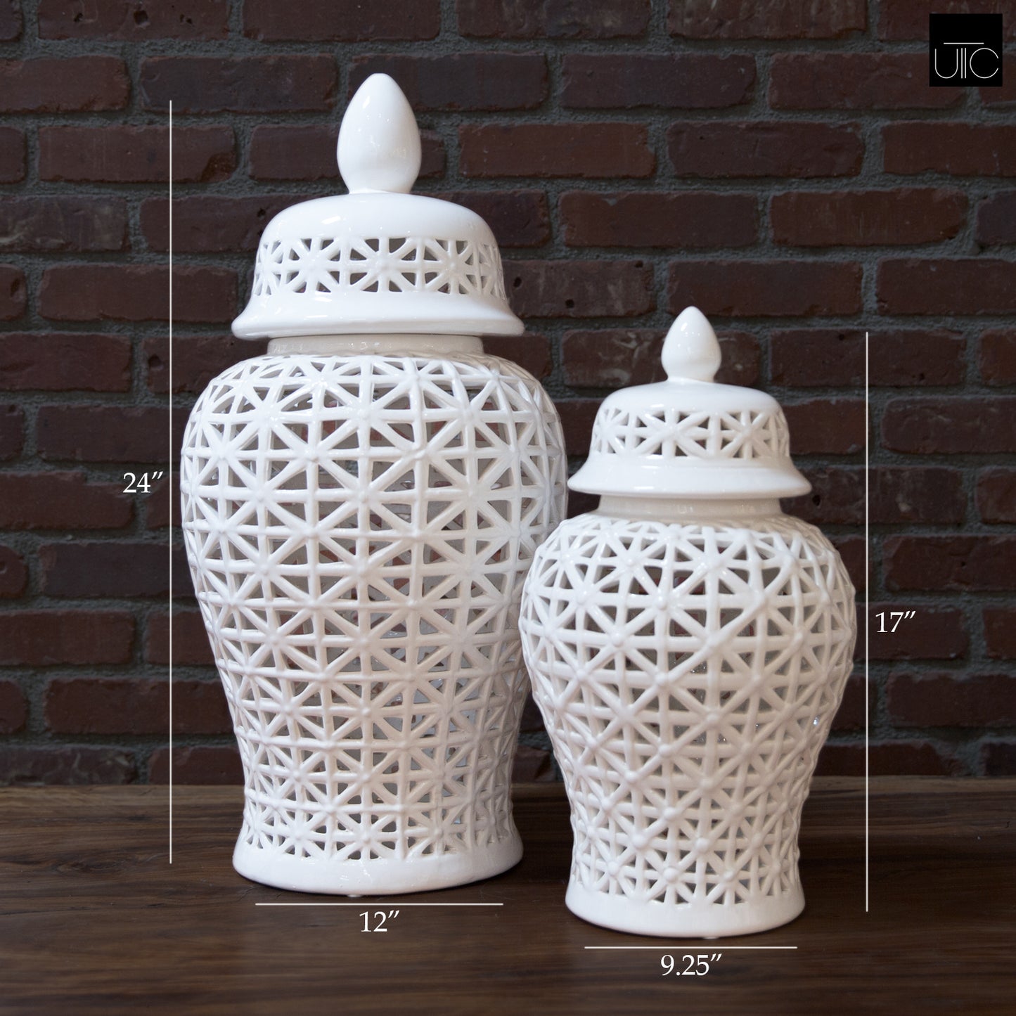 Halsten Pierced Temple Jar