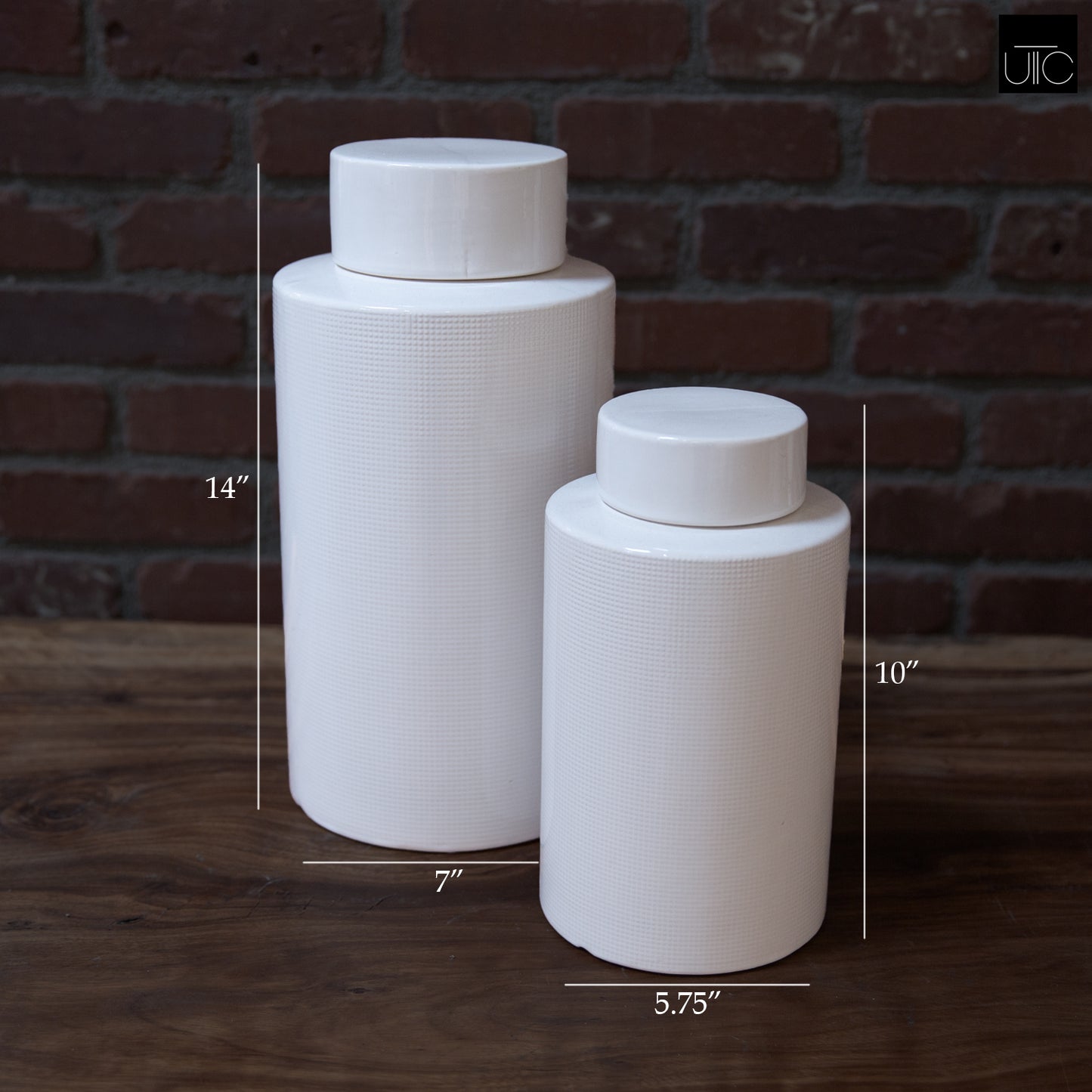 Arabella Ceramic Ginger Jar