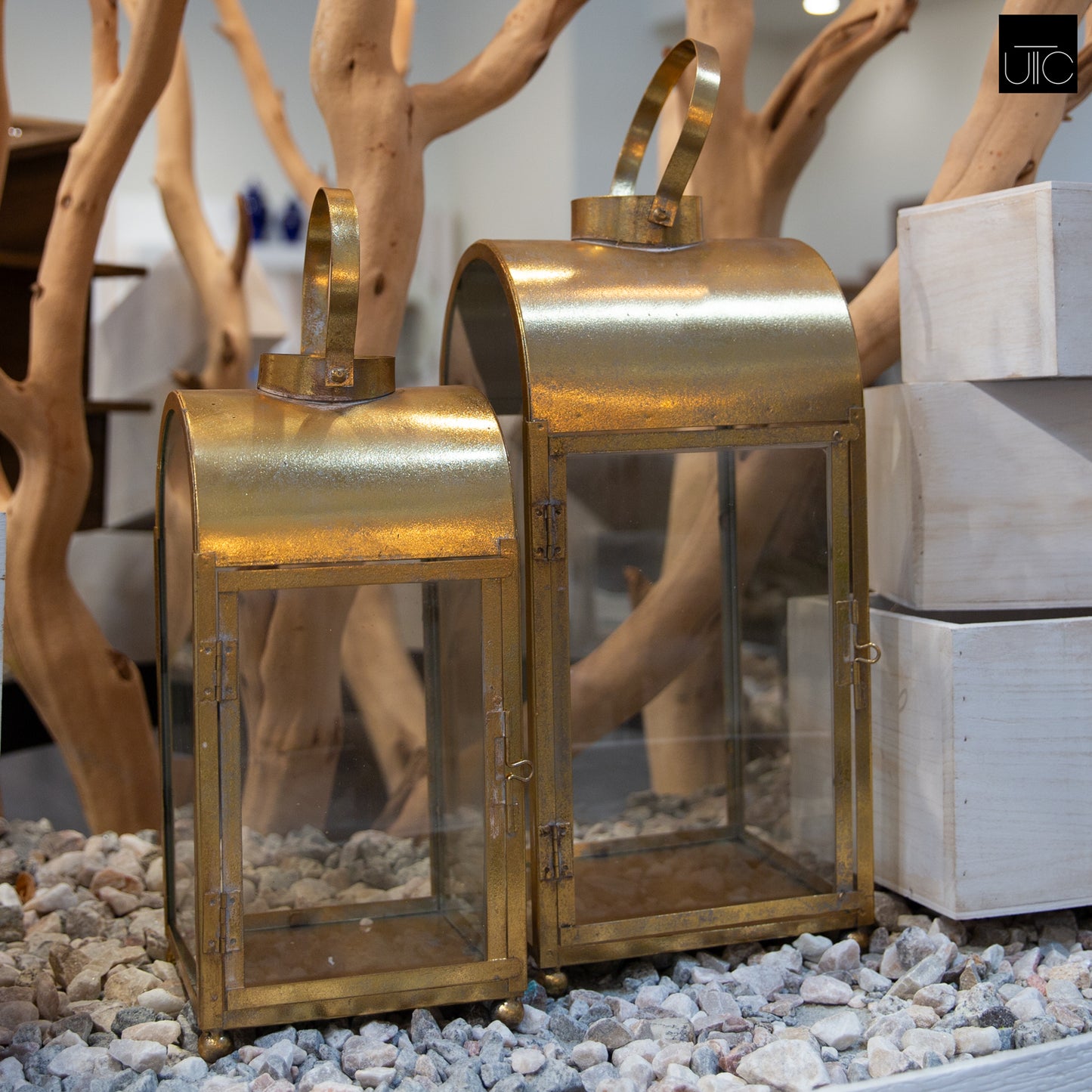 Brannor Metal Lantern Set