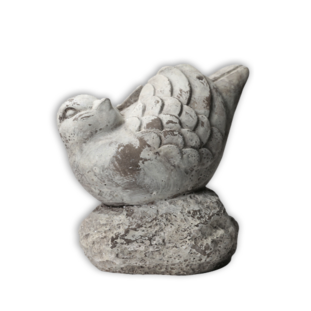 Carlow Cement Cardinal Bird Figurine