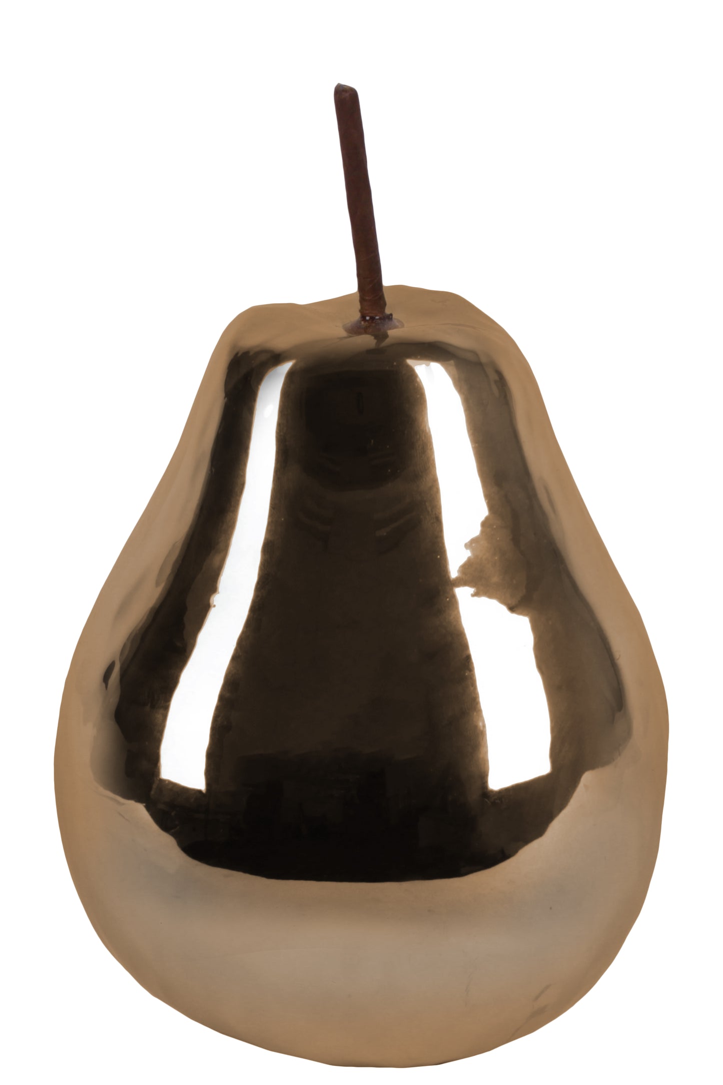 Ceramic Figurine Polished Chrome Finish