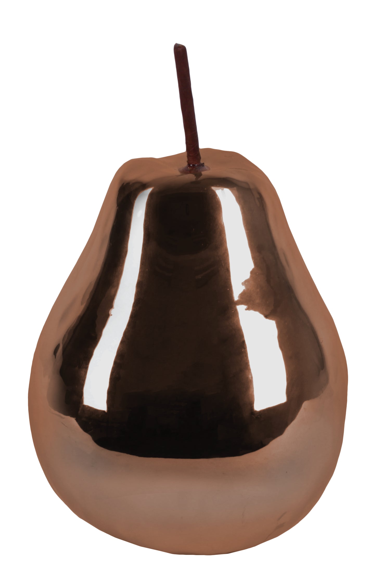 Ceramic Figurine Polished Chrome Finish