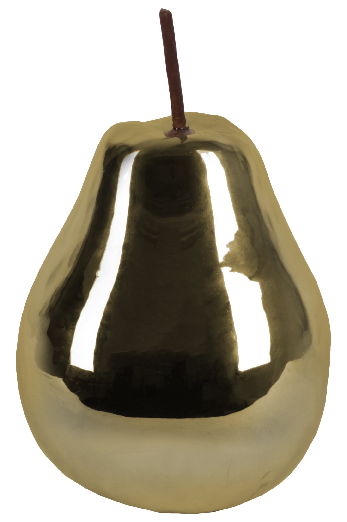 Ceramic Figurine Polished Chrome Finish