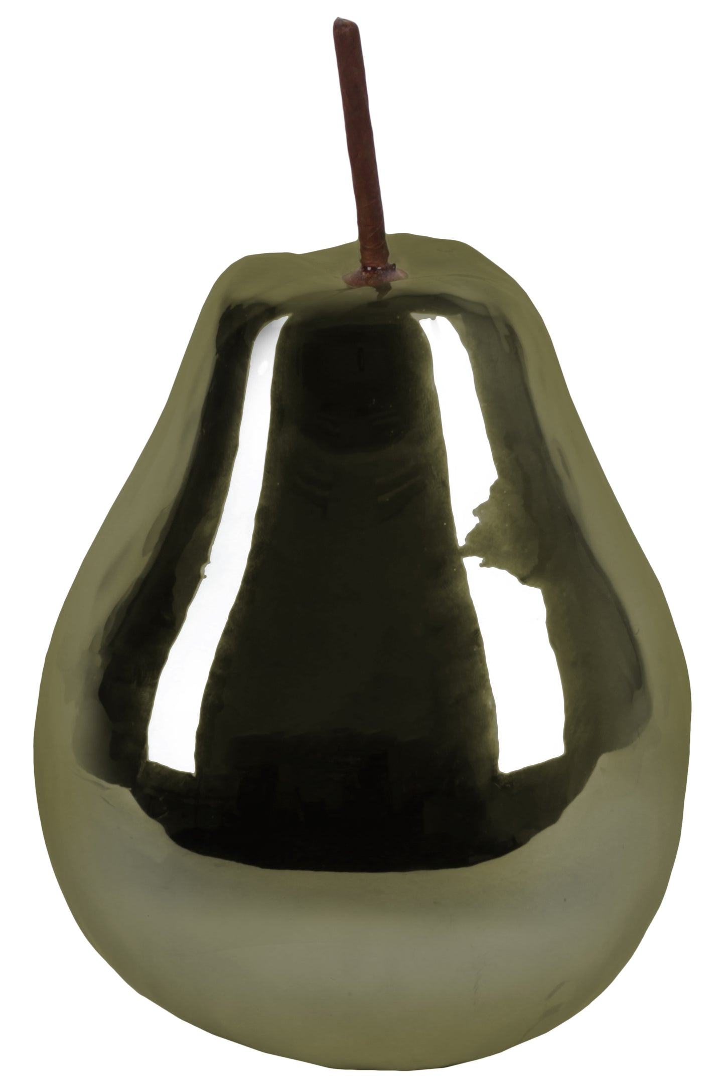 Ceramic Figurine Polished Chrome Finish
