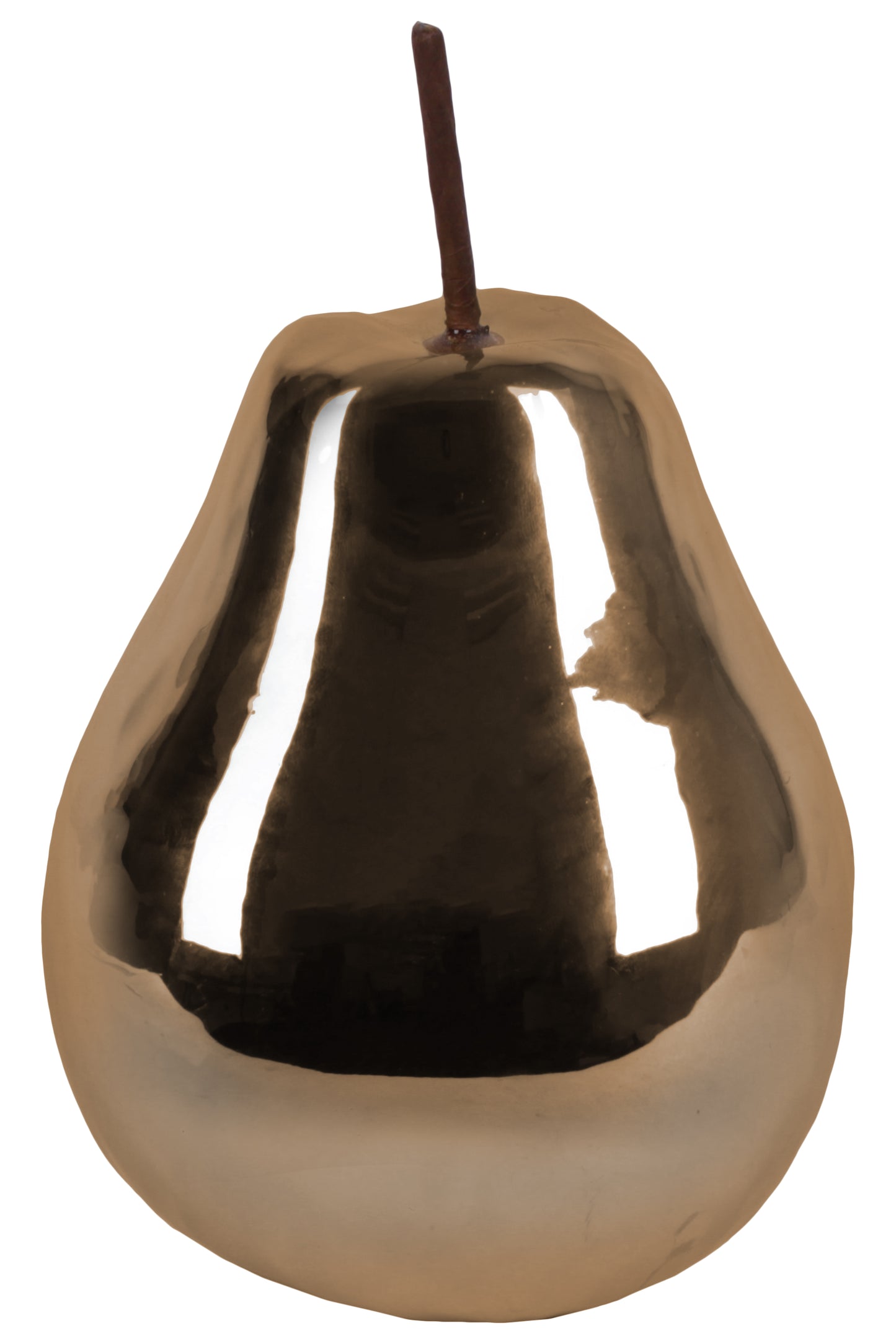 Ceramic Figurine Polished Chrome Finish