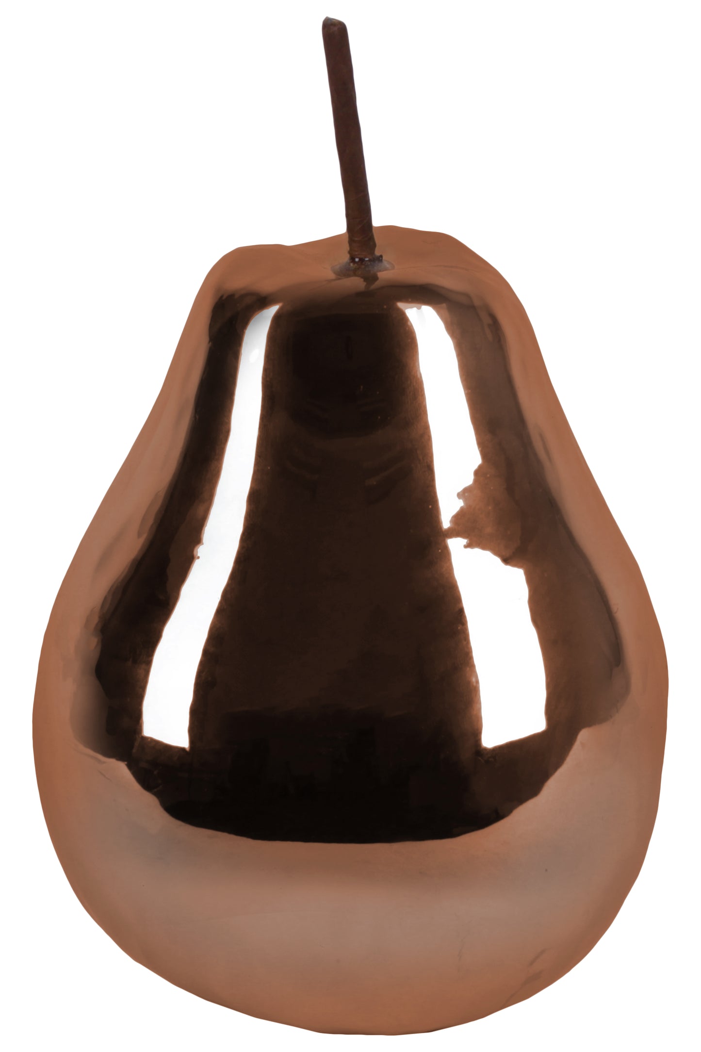 Ceramic Figurine Polished Chrome Finish