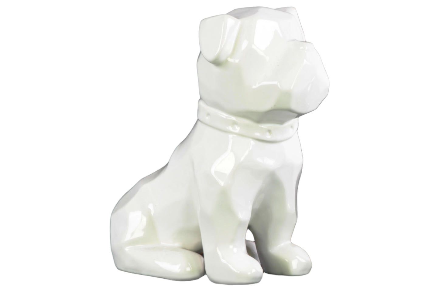 Knox Geometric Bulldog Figurine