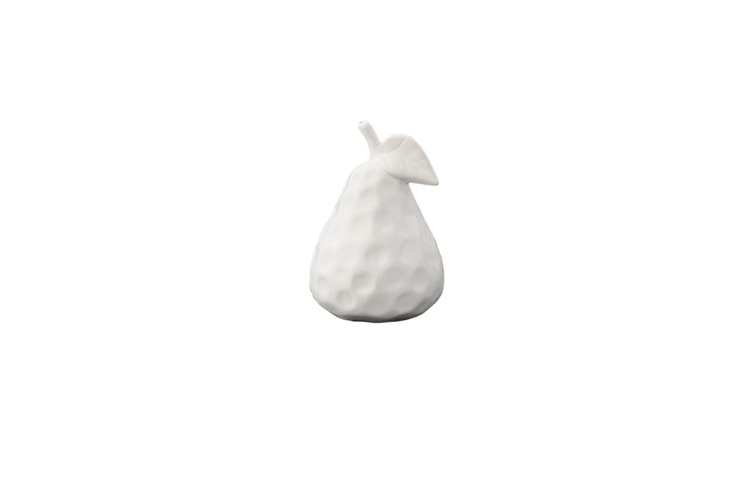 Ceramic Pear Figurine Gloss Finish