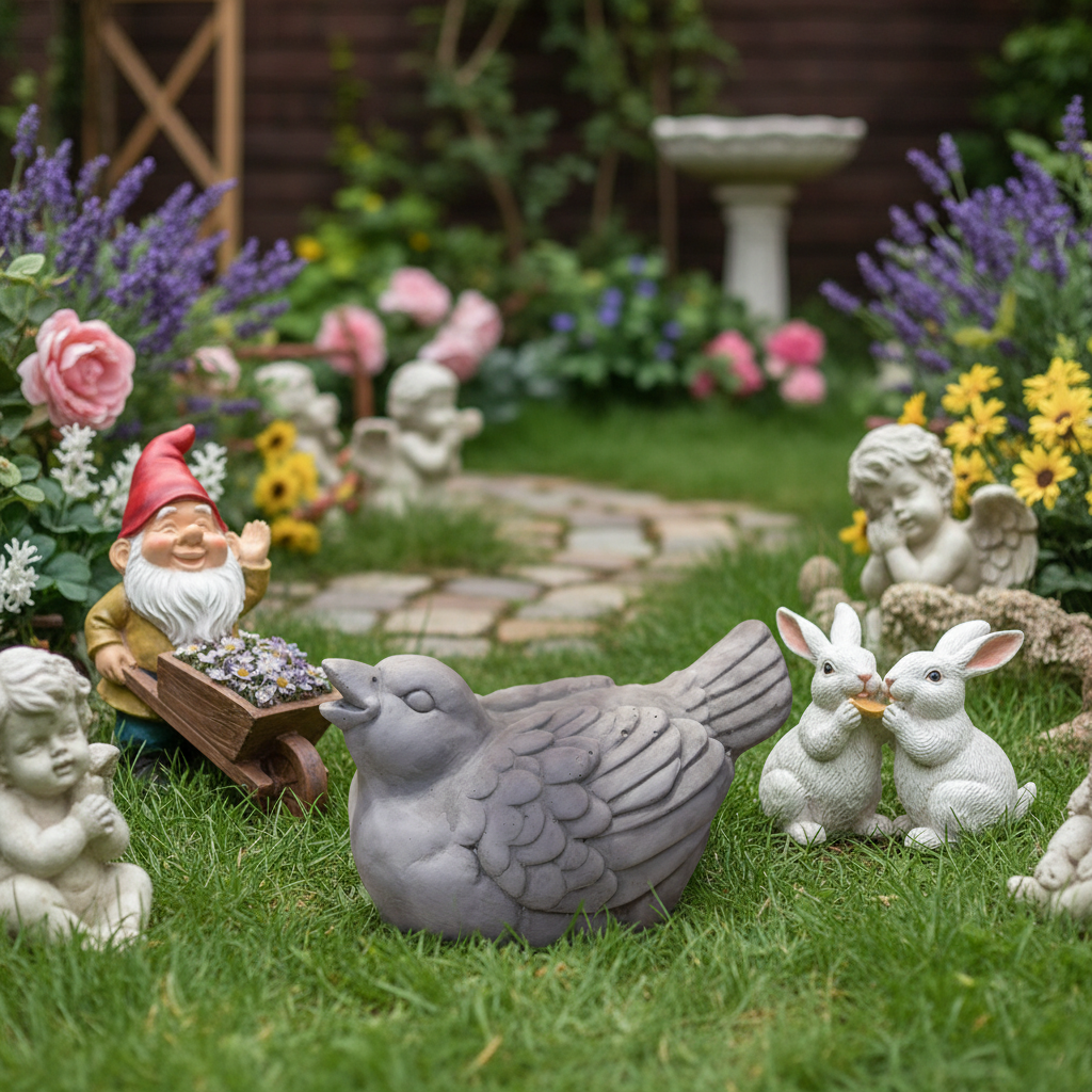 Avenel Upward Gaze Bird Figurine