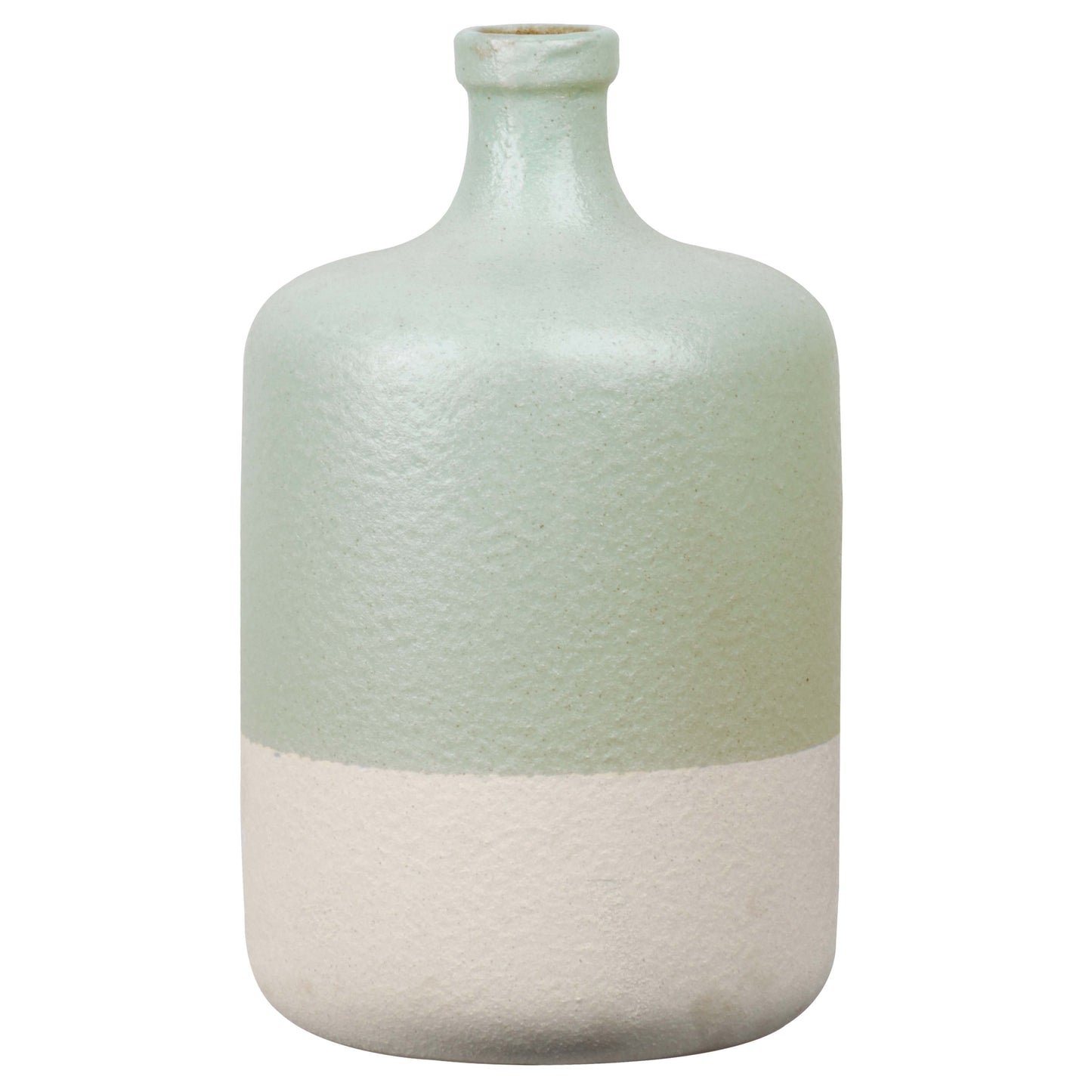 Maelle Speckled Round Ceramic Vase