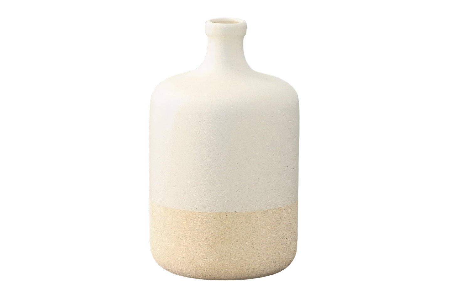 Ceramic Vase Gloss Finish Fern