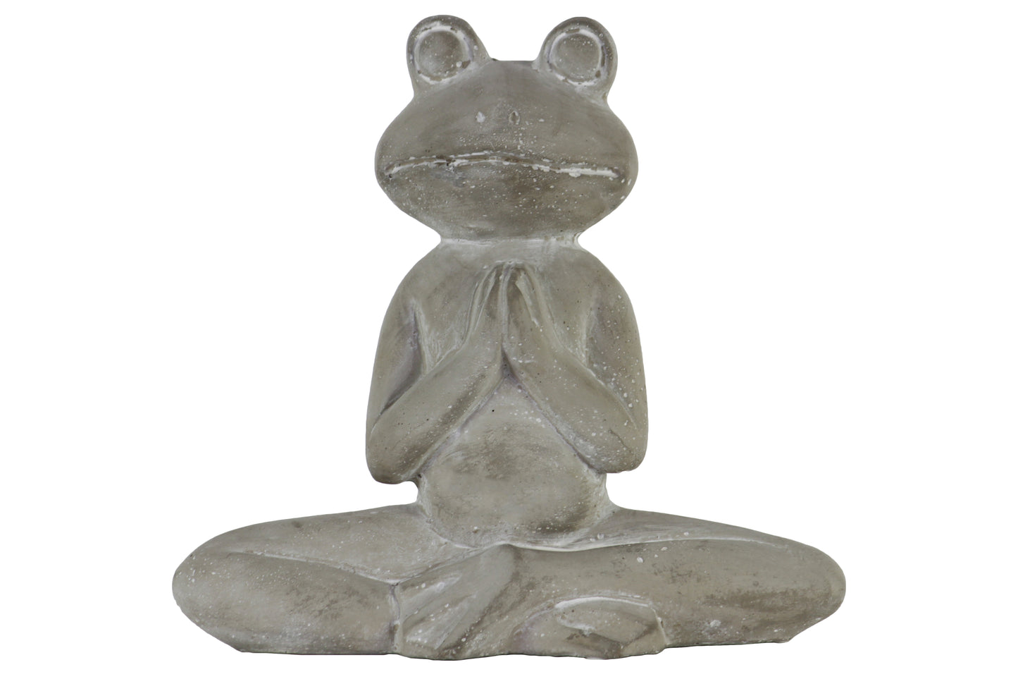 Cement Figurine Concrete Finish Gray-8.25"H -13