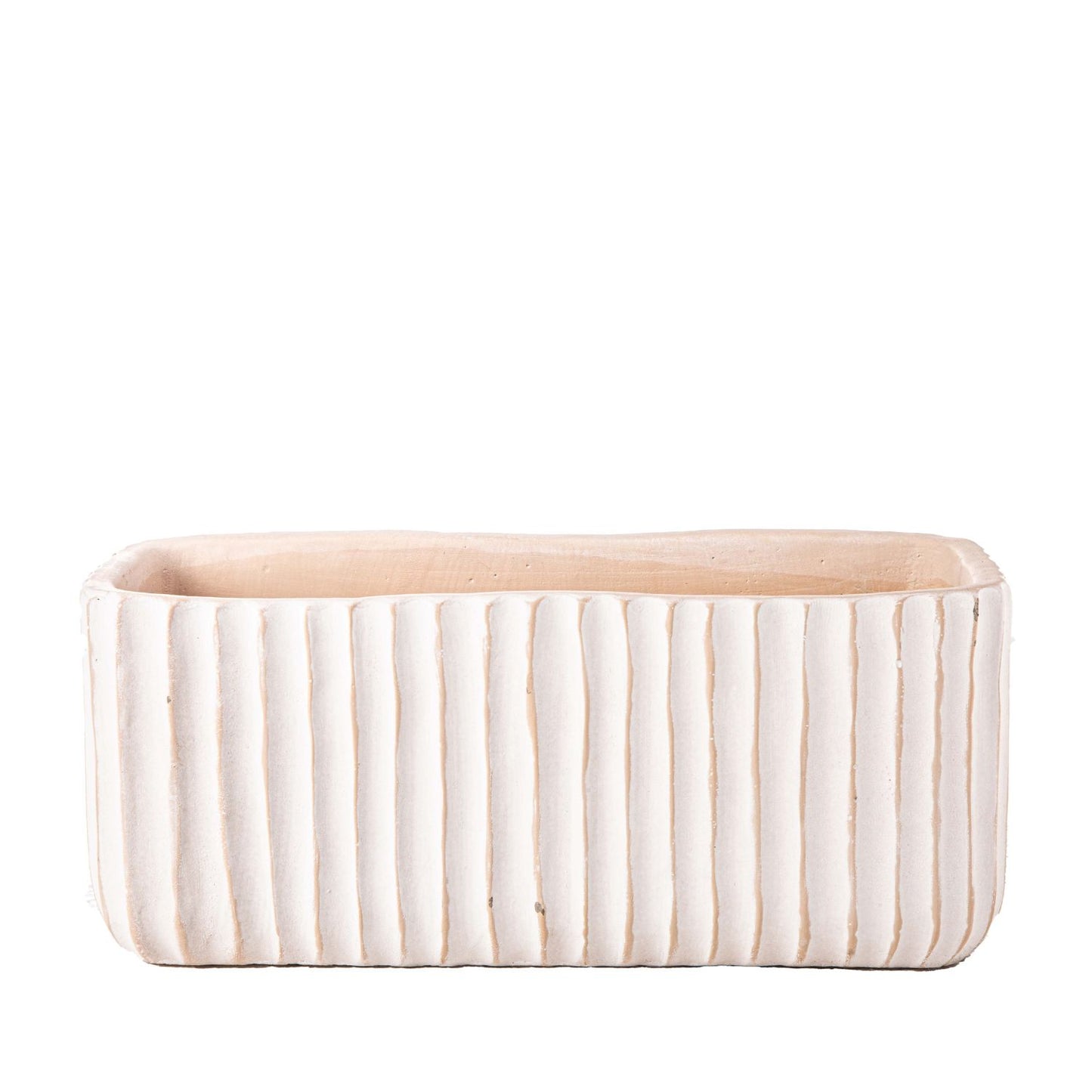 Callan Rectangular Column Design Cement Planter
