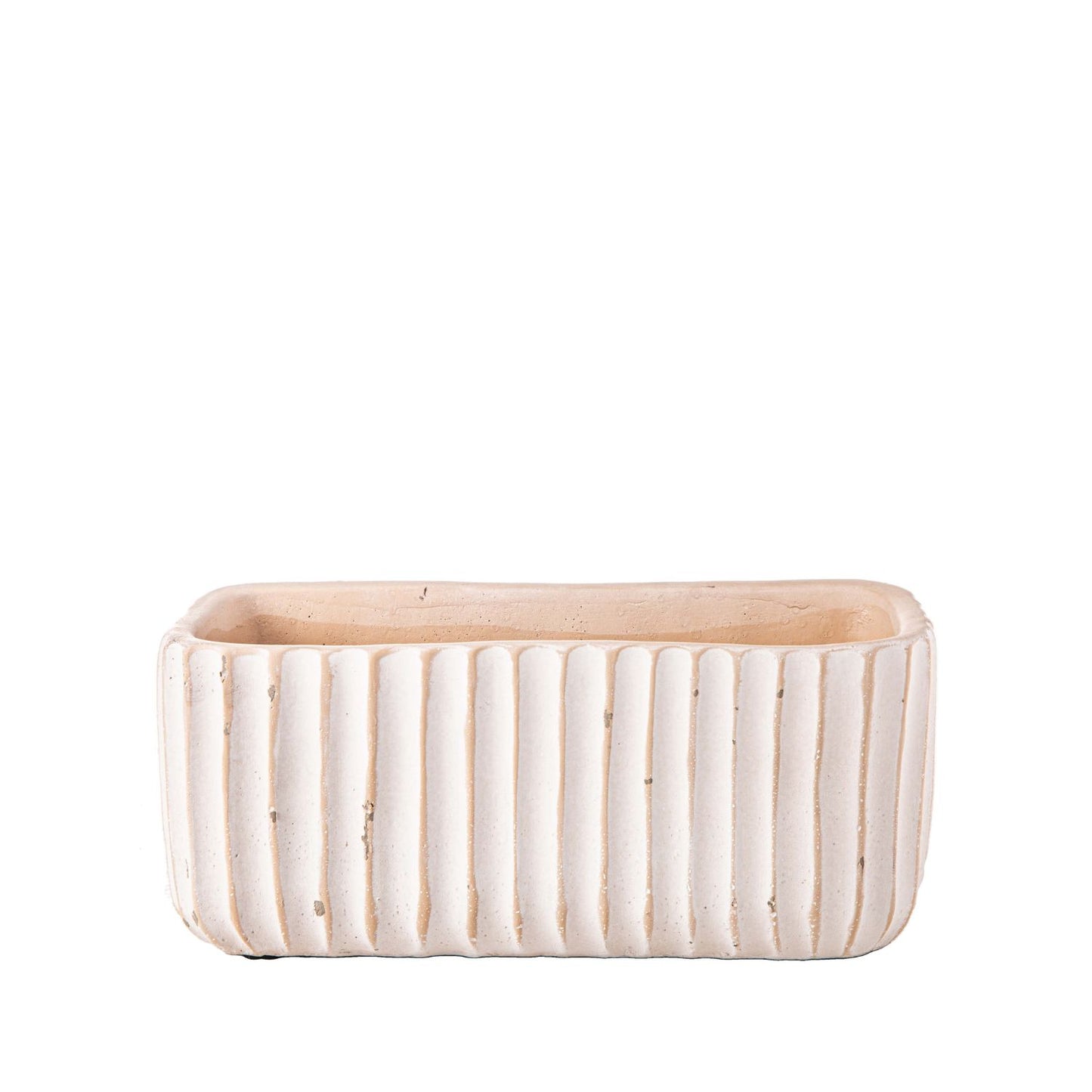 Callan Rectangular Column Design Cement Planter