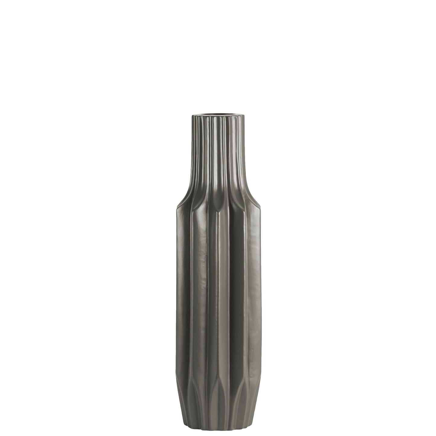 Maeve Ceramic Patterned Wave Vase