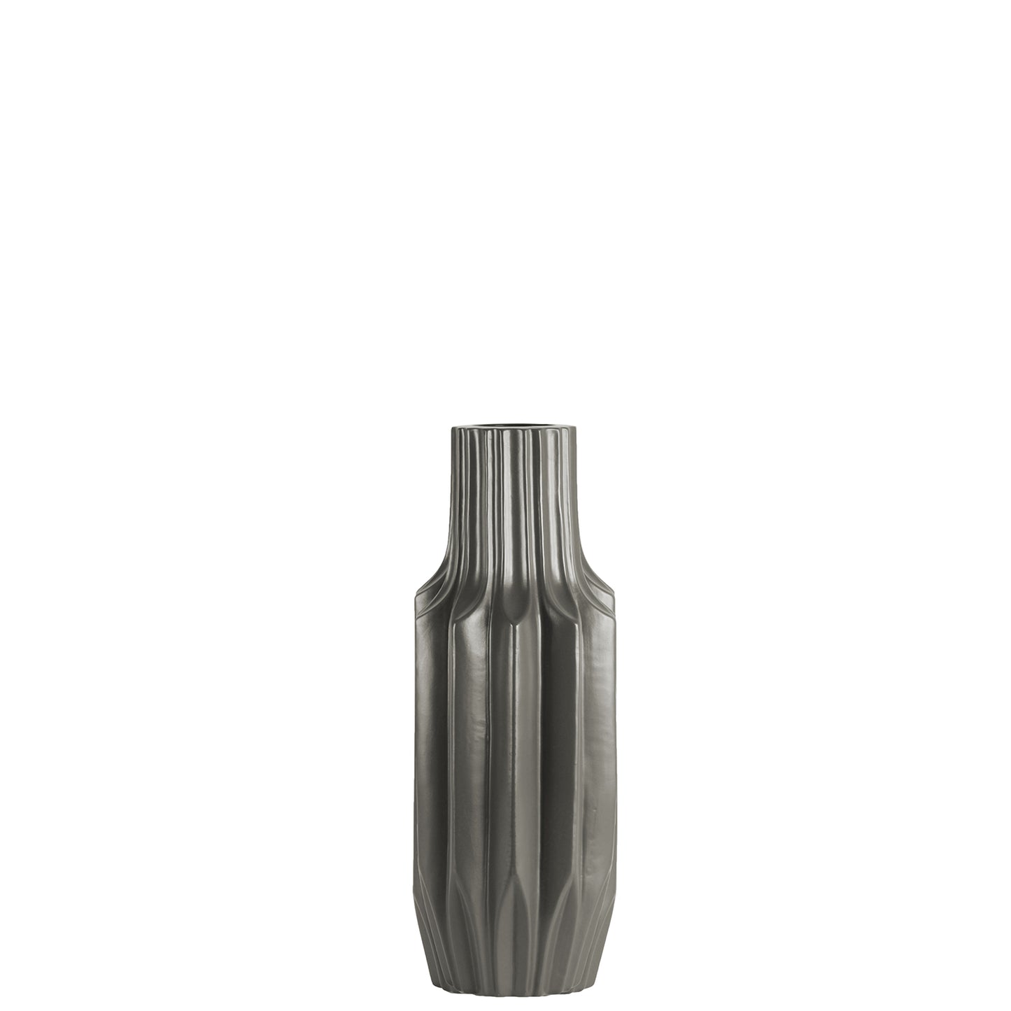 Maeve Ceramic Patterned Wave Vase