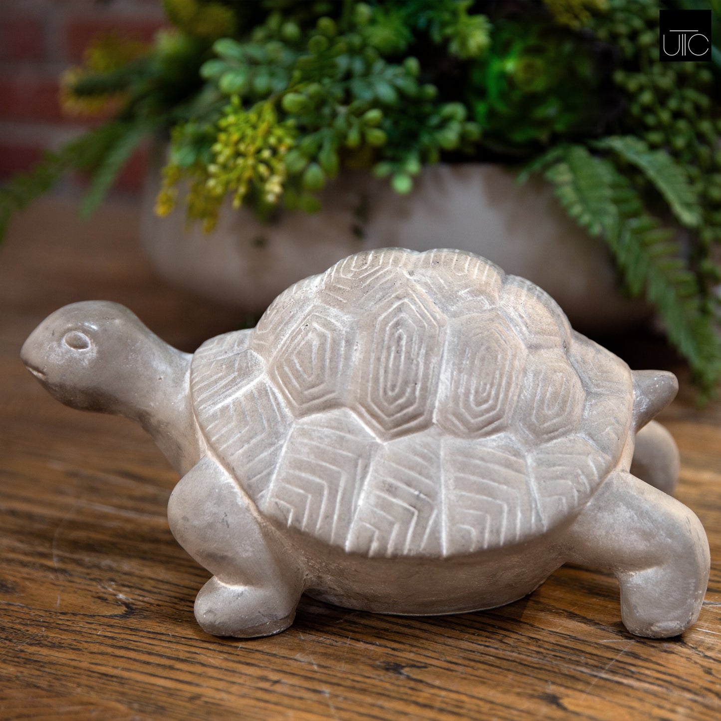 Rumi Terracotta Turtle Figurine