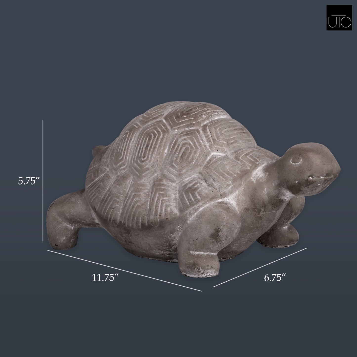 Rumi Terracotta Turtle Figurine