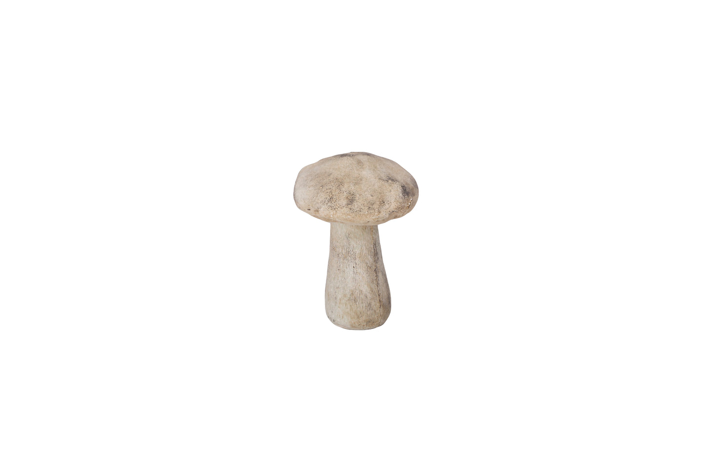 Terracotta Mushroom Figurine Grey