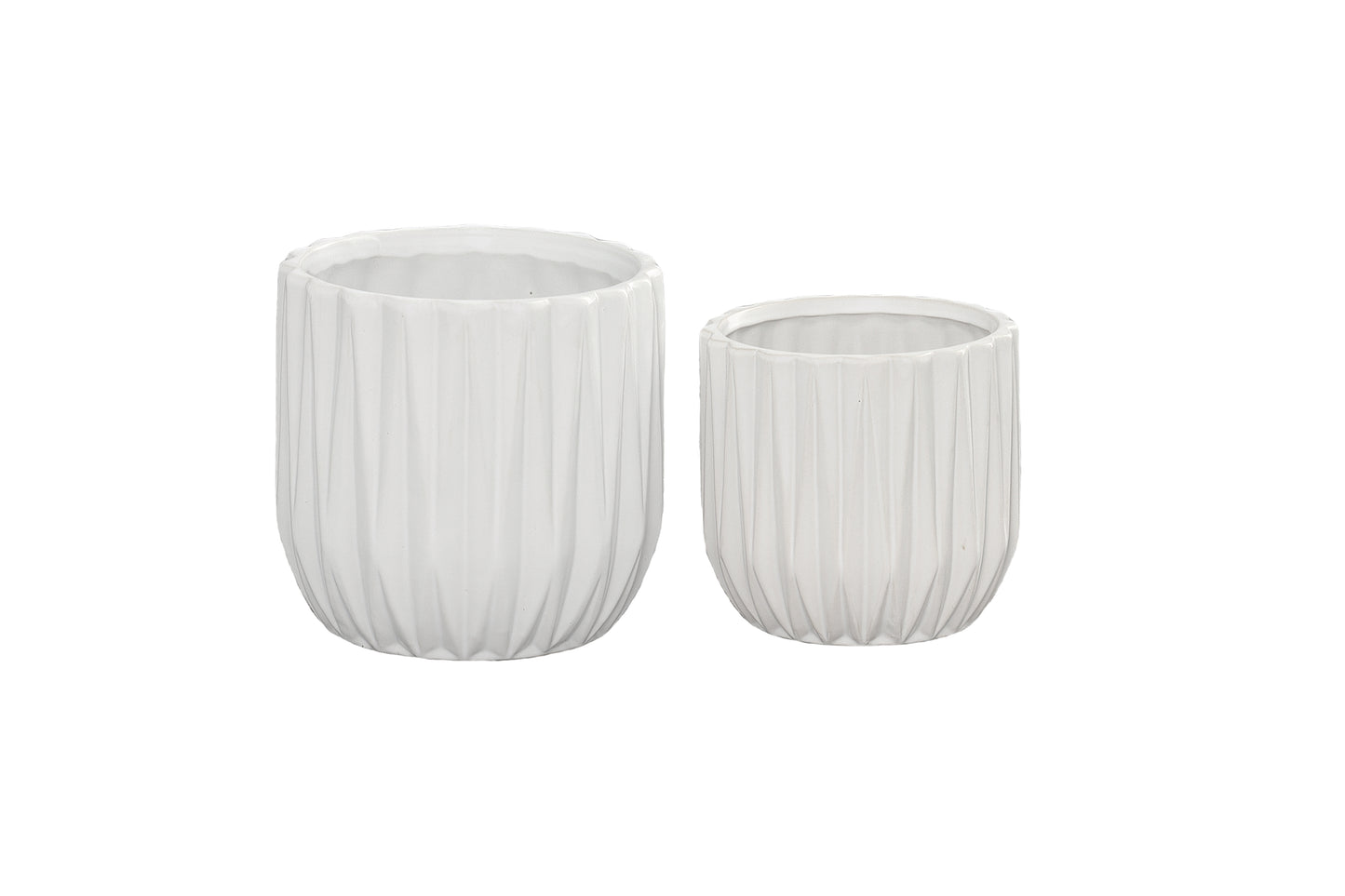 Ceramic Pot Matte Finish-6"H