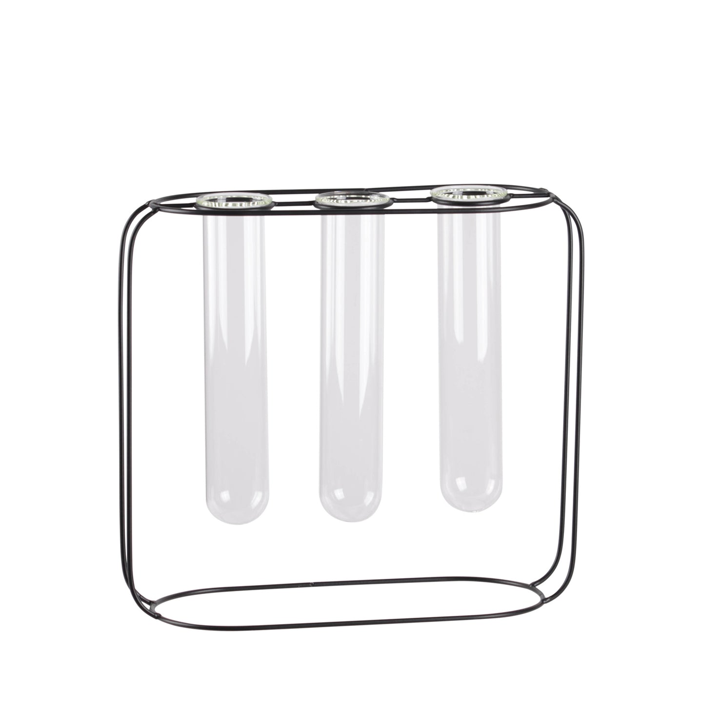 Trivana Metal Clustered Hanging Bud Vase Holder