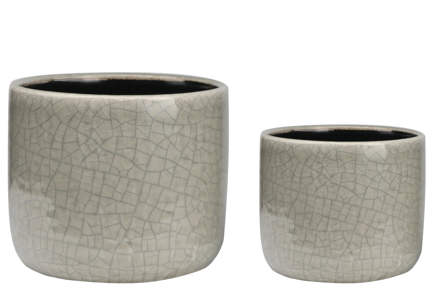 Ceramic Round Pot Gloss Finish