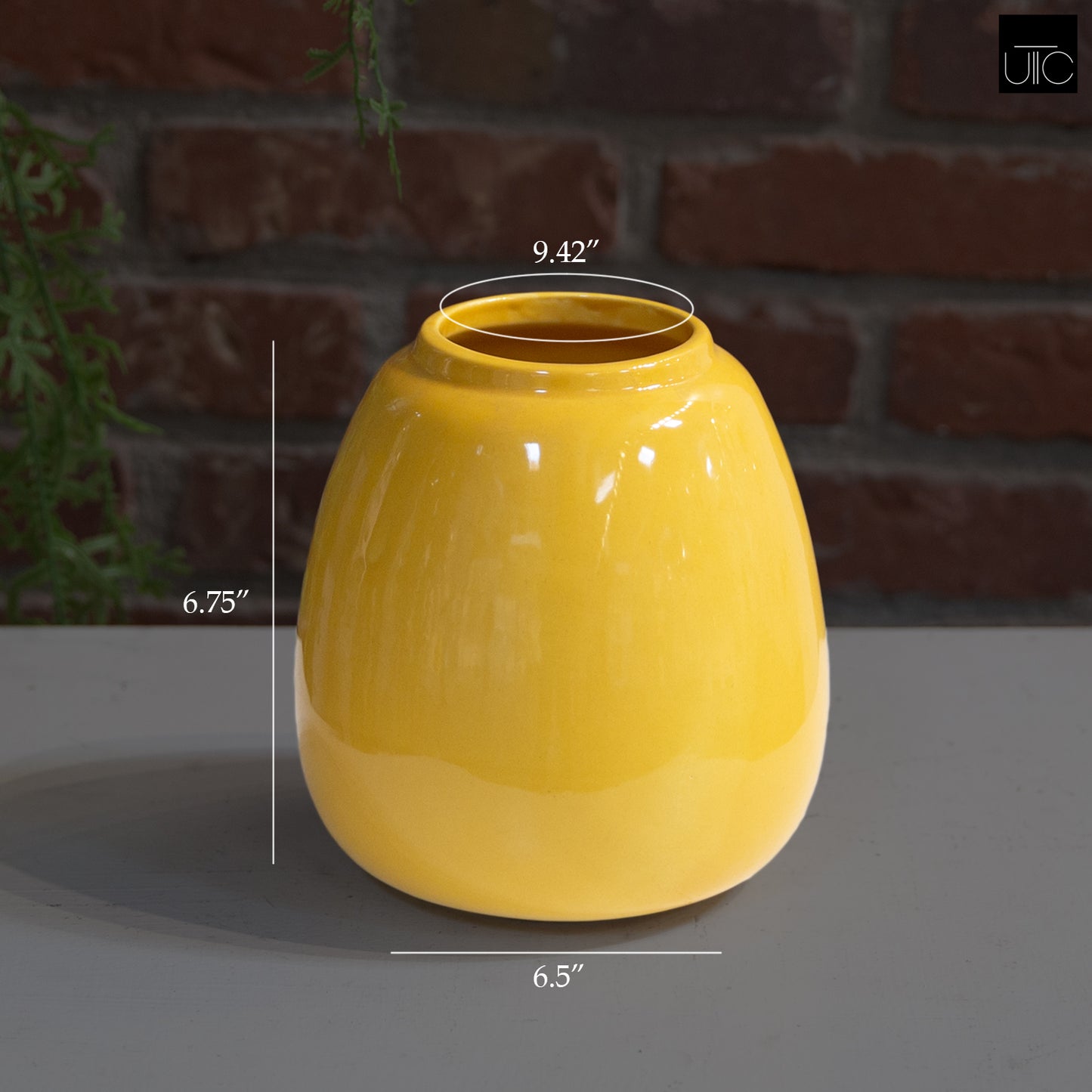 Kenni Narrow Mouth Ceramic Vase