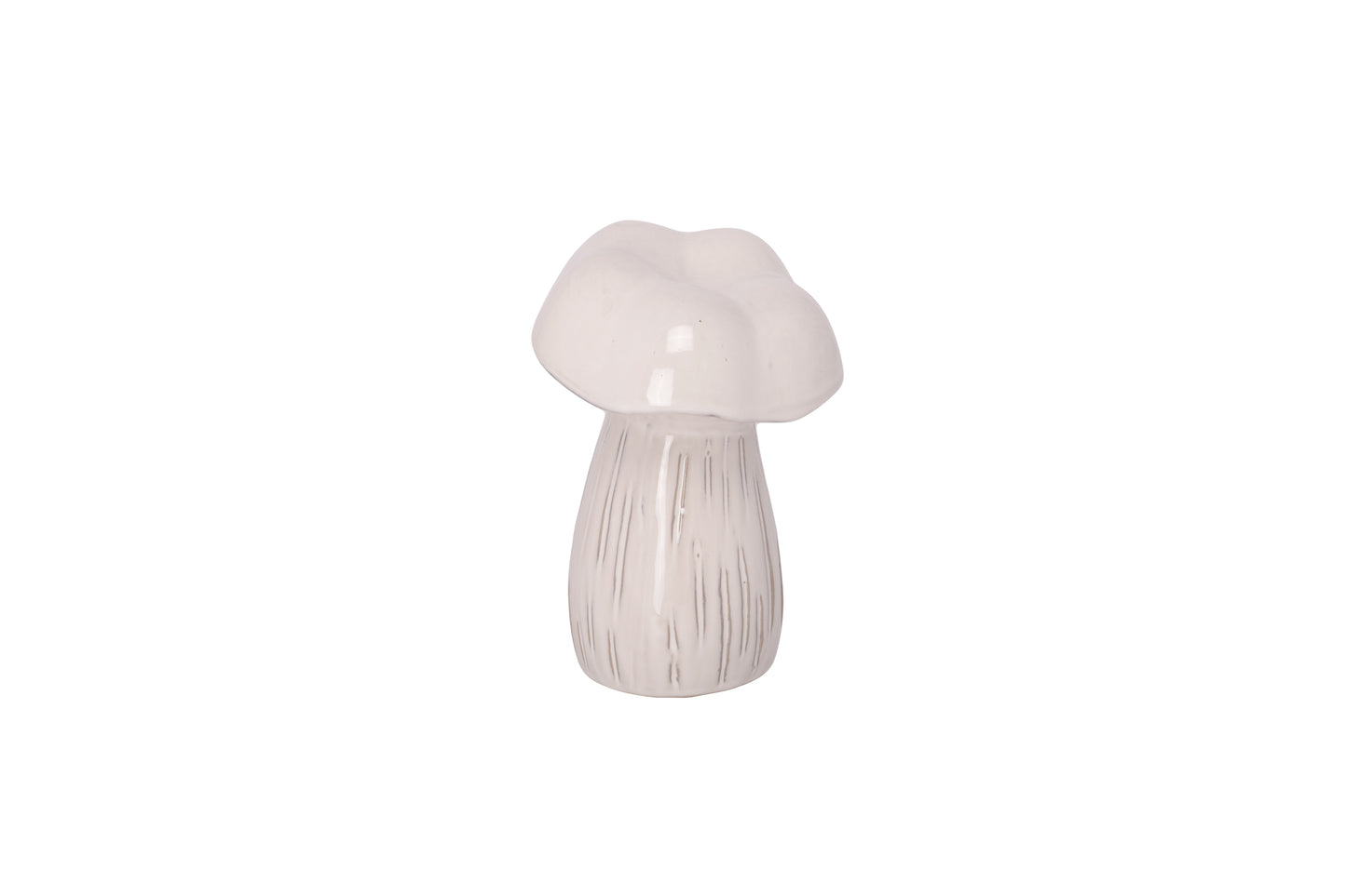 Ceramic Figurine White-8.75"H
