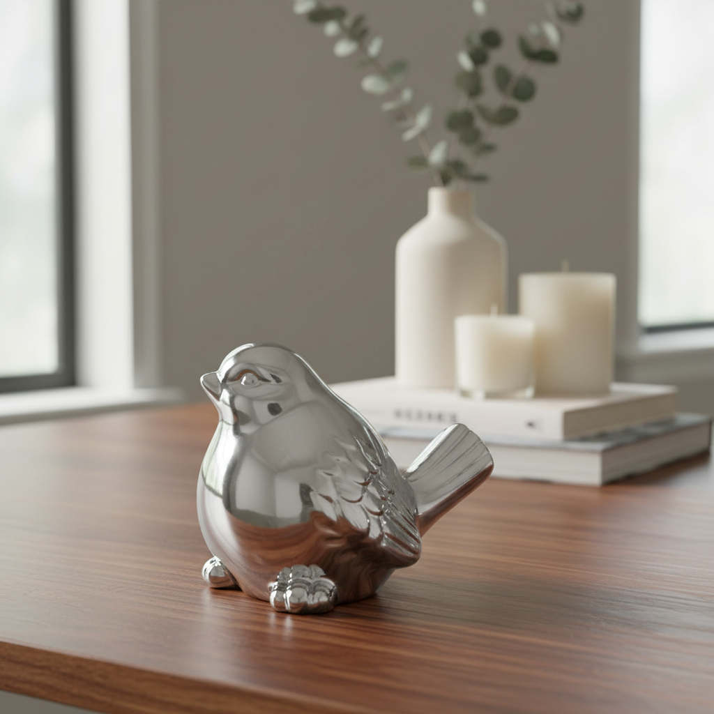 Nya Ceramic Bird Figurine