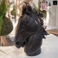 Draxen Polyresin Horse Head Figurine
