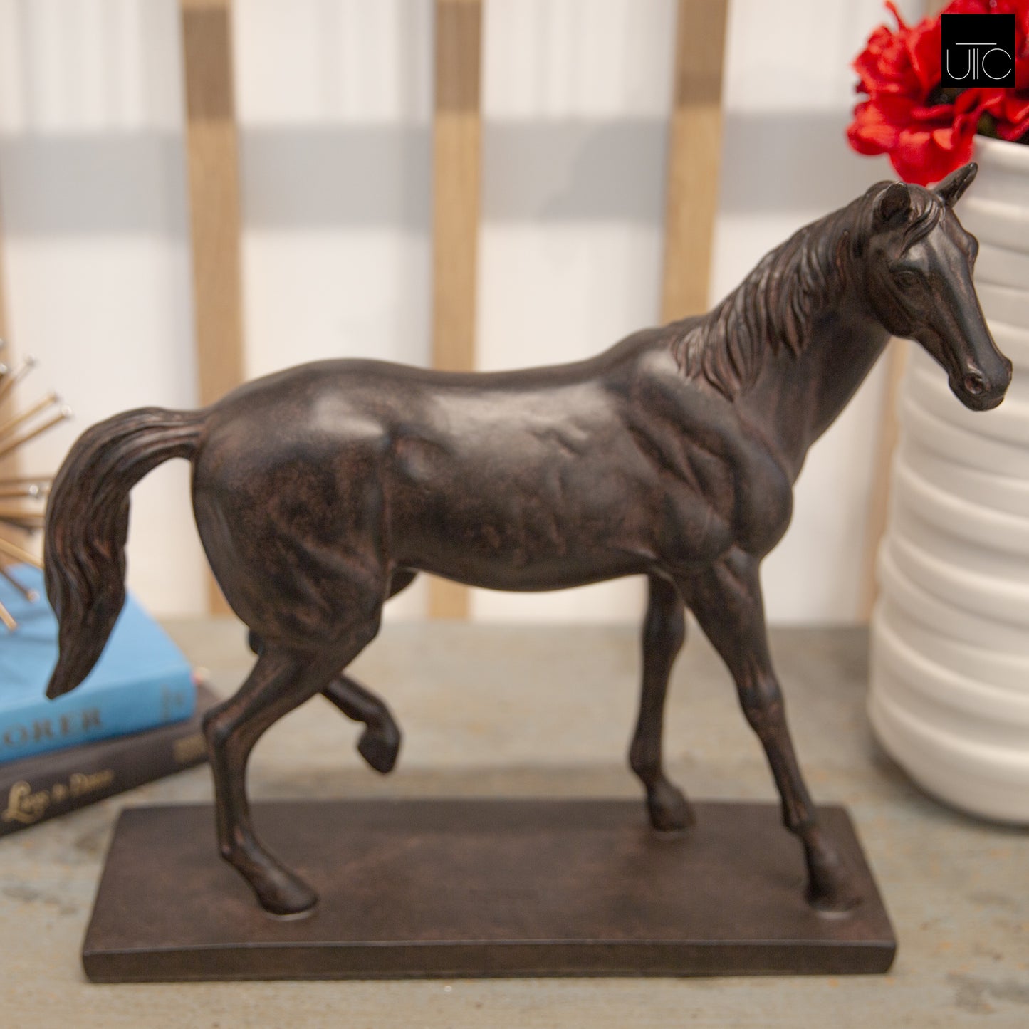Velmira Polyresin Horse Decor
