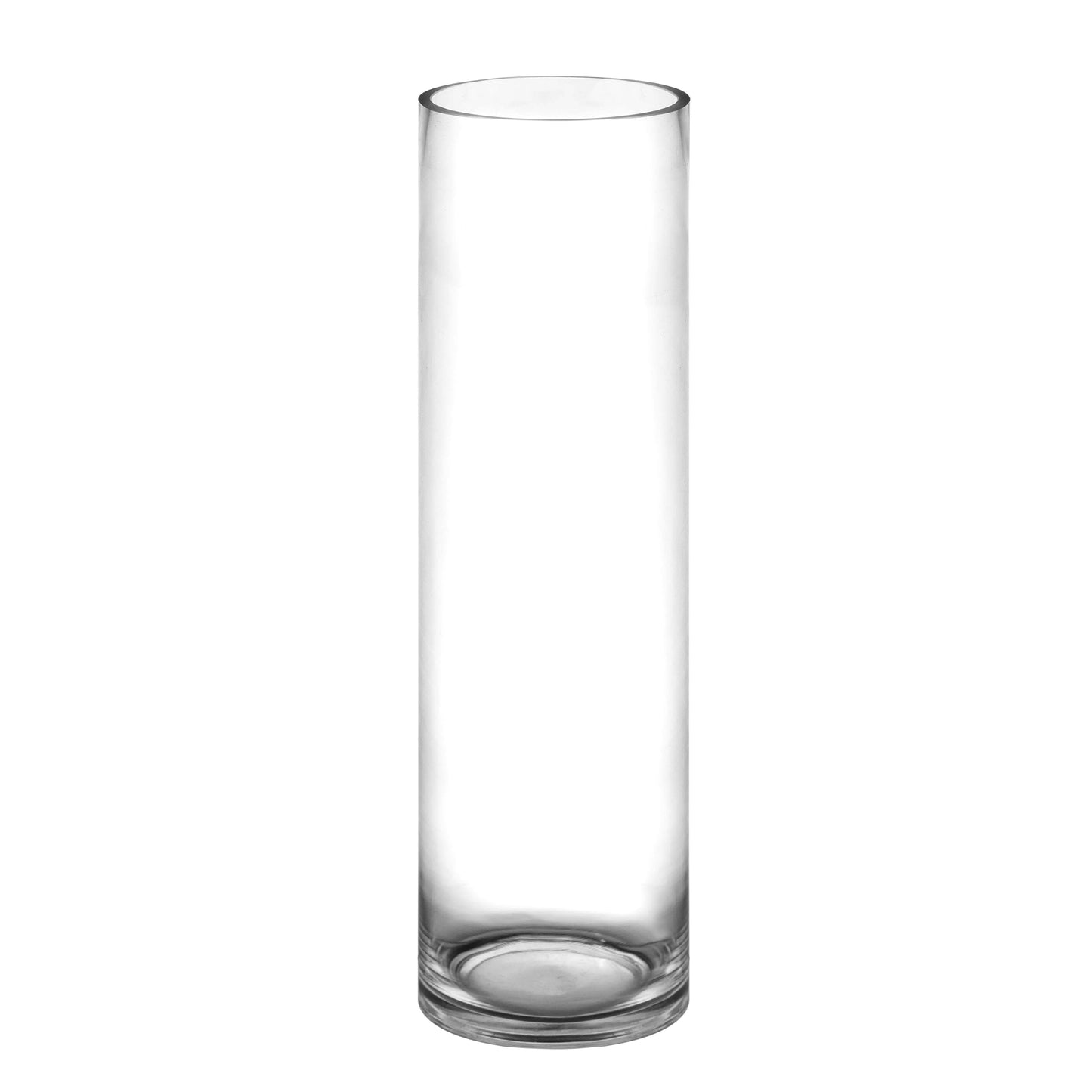 Ravion Tall Clear Glass Cylinder Vase