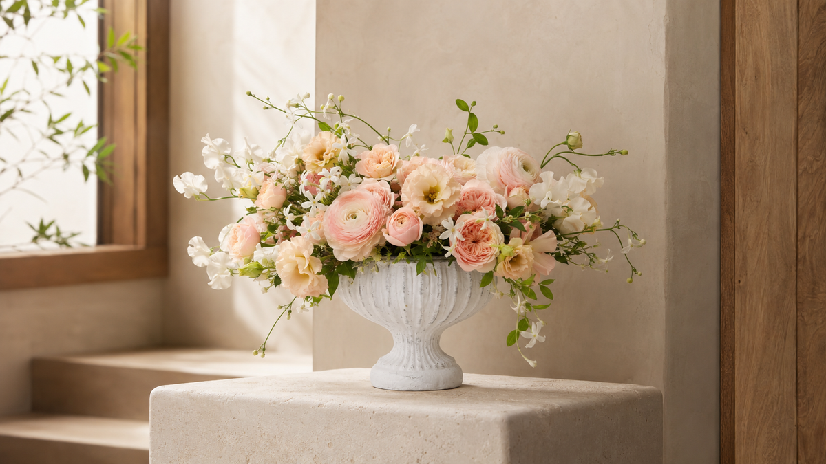Corvin Cement Urn Planter